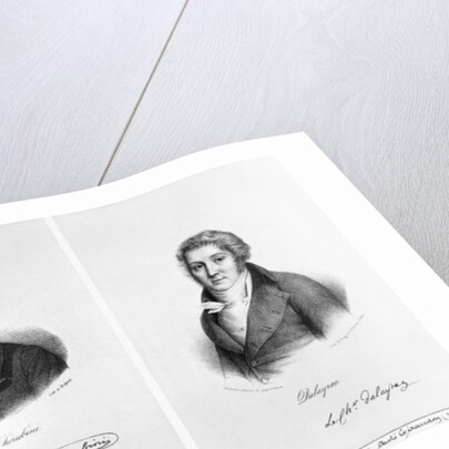 Luigi Cherubini and Nicolas Marie Dalayrac by Francois Seraphin Delpech