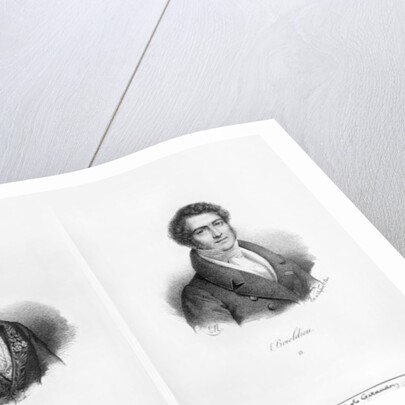 Henri Montan Berton and Francois Adrien Boieldieu by Francois Seraphin Delpech