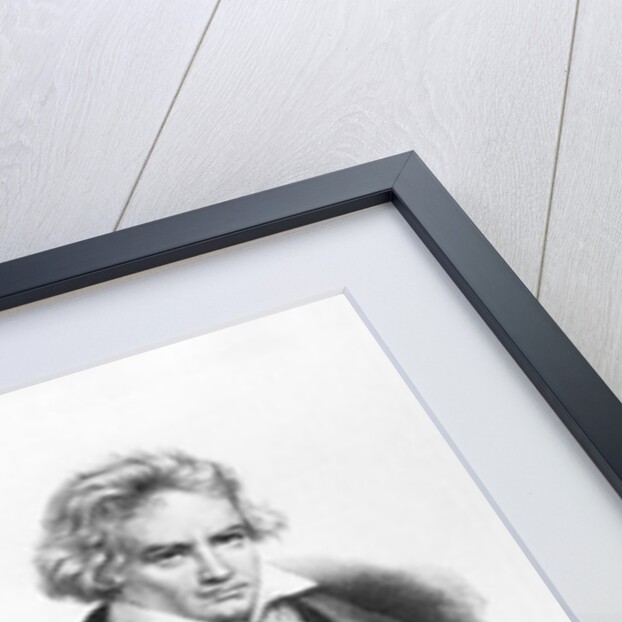 Esprit Auber and Ludwig van Beethoven by Auguste Bry