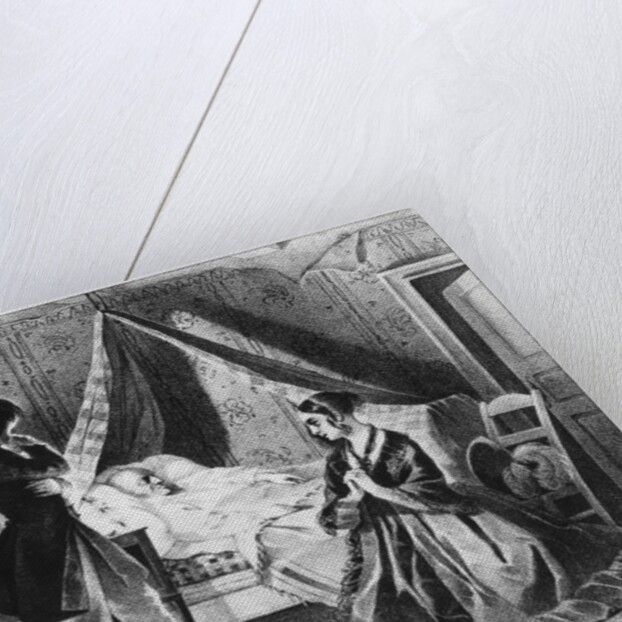 Father Goriot on his Deathbed by French School