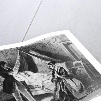 Father Goriot on his Deathbed by French School