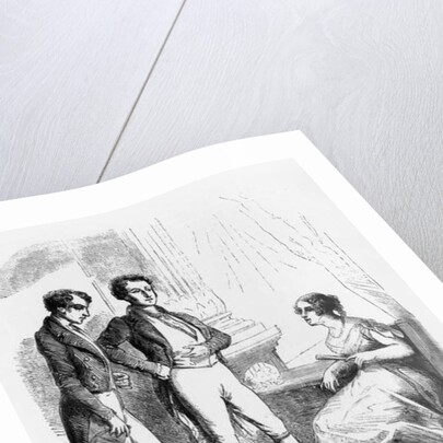 Rastignac introduced to Madame de Nucingen by Laisne Laisne