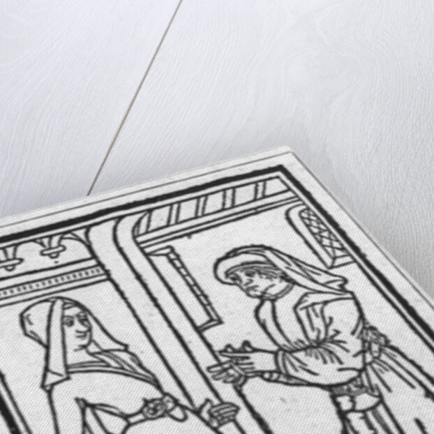 Maitre Pathelin and Guillemette by French School