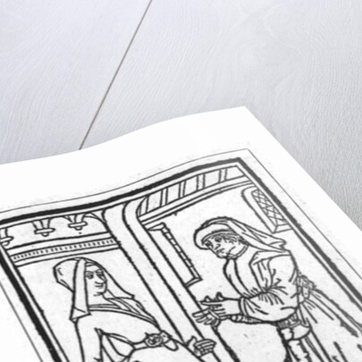 Maitre Pathelin and Guillemette by French School