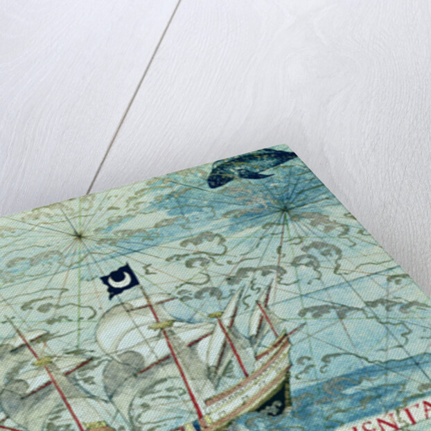 Fol.36v A Caravel by Guillaume Le Testu