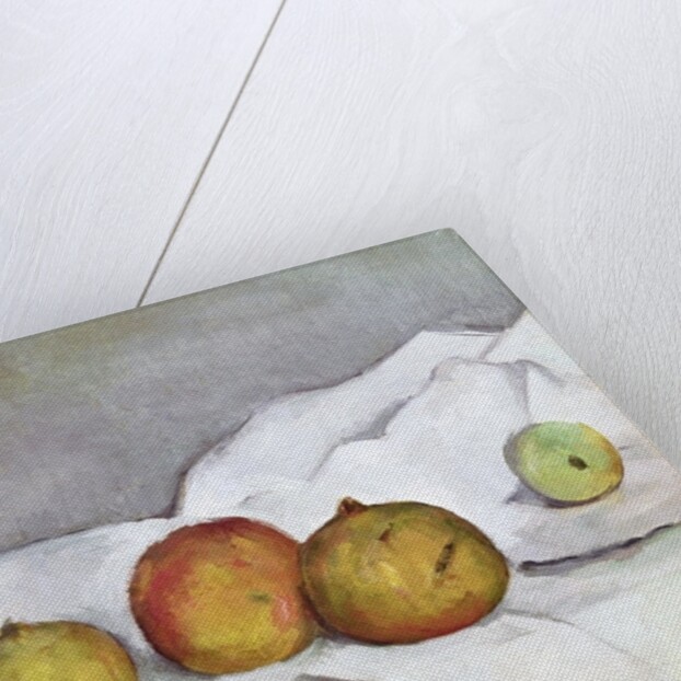 Fruit on a Cloth, c.1890 by Paul Cezanne