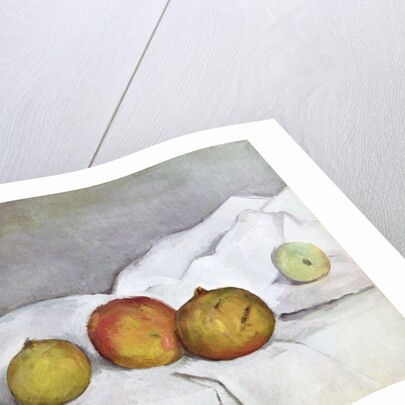 Fruit on a Cloth, c.1890 by Paul Cezanne