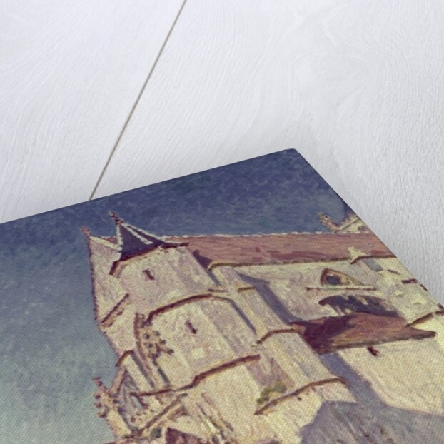 The Church at Moret, 1894 by Alfred Sisley