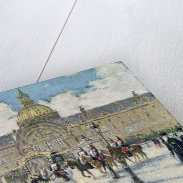 The Hotel des Invalides by Jean Francois Raffaelli