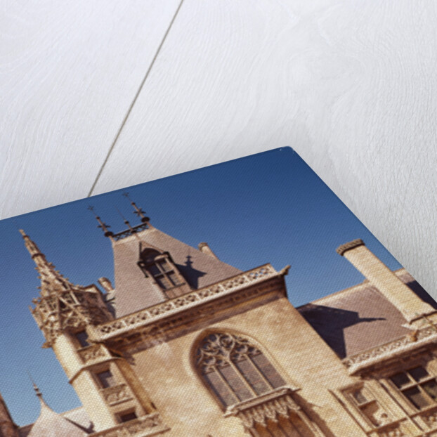 View of the exterior, 1443-51 by French School