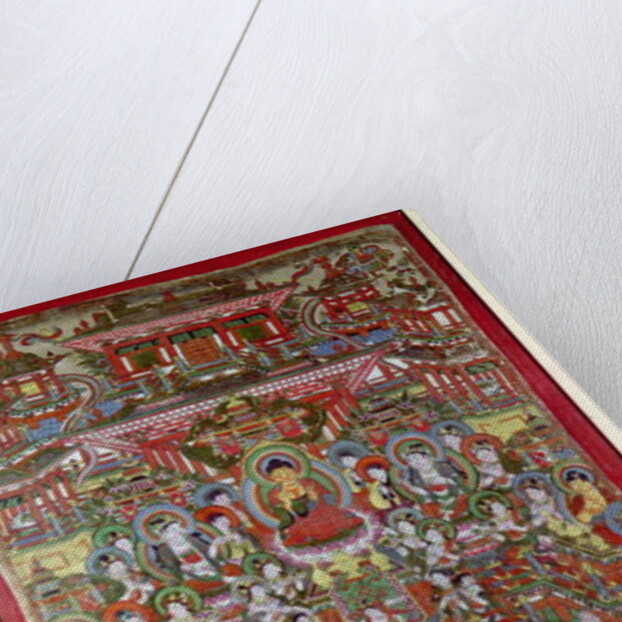 Paradise of Amitabha, from Dunhuang, Gansu Province by Chinese School