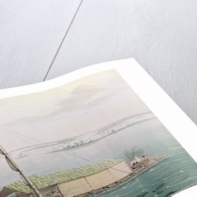 Raft on the Guayaquil River by Pierre Antoine Marchais