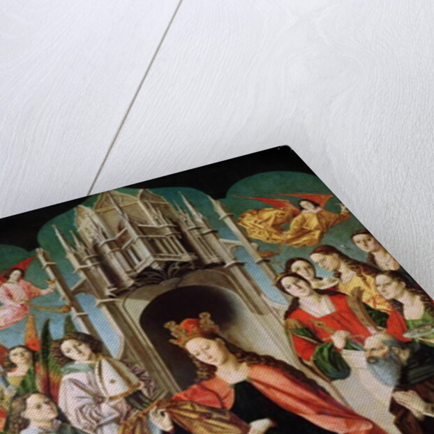 Presentation of the Chasuble to St. Ildefonso by Master of San Ildefonso