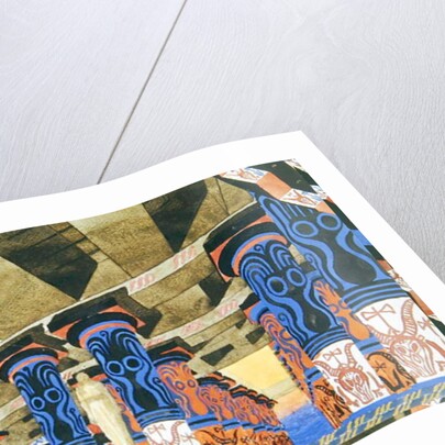 Set design for 'Phedre' by Jean Racine 1923 by Leon Bakst