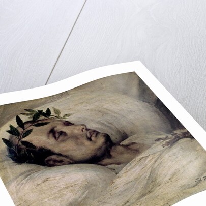 Napoleon I on his Deathbed, 1825 by Emile Jean Horace Vernet