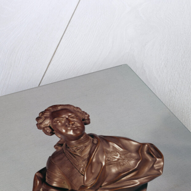 Bust of Louis XV 1751 by Jean Baptiste II Lemoyne