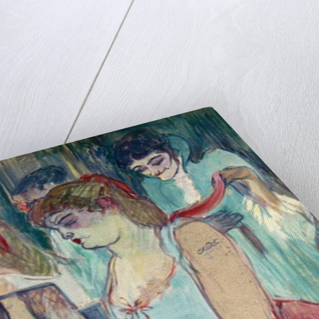 The Tattooed Woman or The Toilet, 1894 by Henri de Toulouse-Lautrec