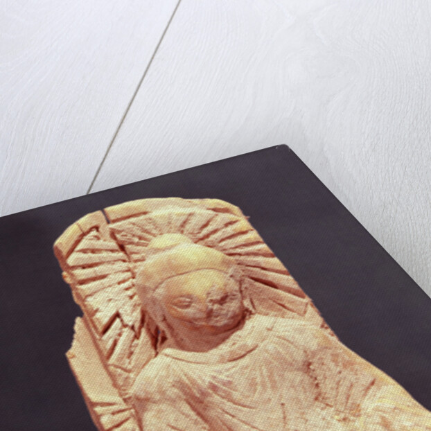 Seated Buddha in meditation, from Tumshuq 4th-5th century by School Chinese