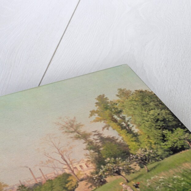 In the Park at Issy-les-Moulineaux, 1876 by Prosper Galerne