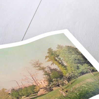 In the Park at Issy-les-Moulineaux, 1876 by Prosper Galerne