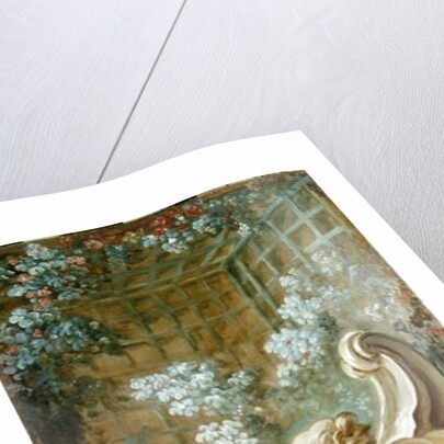 Two Cupids by a Basin by Francois (studio of) Boucher