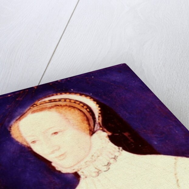 Portrait presumed to be Marguerite de Valois by Leonard Limousin