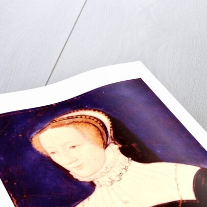 Portrait presumed to be Marguerite de Valois by Leonard Limousin