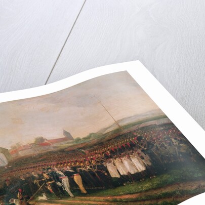 Review of the National Guard and the Fire Brigade by Joseph Navlet