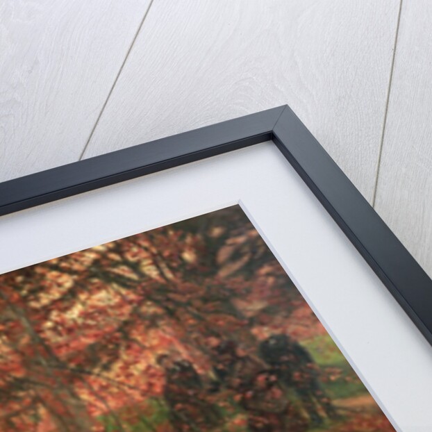 Empress Eugenie and Eugene-Louis Napoleon Bonaparte at Camden Place, Chislehurst by James Jacques Joseph Tissot