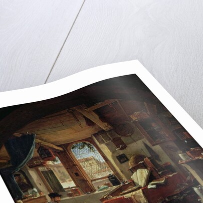 An Alchemist in his Laboratory by Thomas Wyck