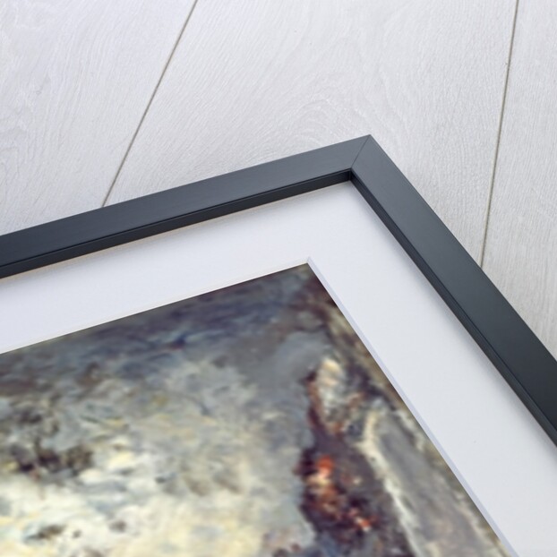 Rue Saint-Severin, 1877 by Johan-Barthold Jongkind