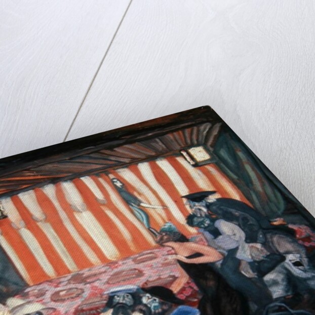 Cabaret II, 1918 by Boris Dmitrievich Grigoriev