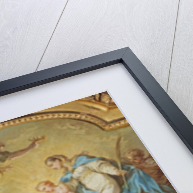 Study for Louis XIII Dedicating the Church of Notre-Dame-des-Victoires to the Virgin in 1629, before 1748 by Carle van Loo