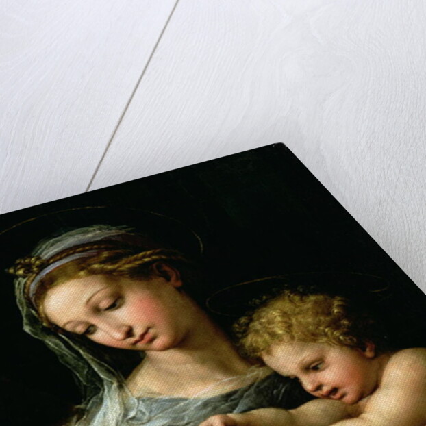 The Virgin of the Rose, c.1518 by Raphael