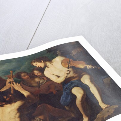 Musical Duel between Apollo and Marsyas by Pietro Antonio Novelli