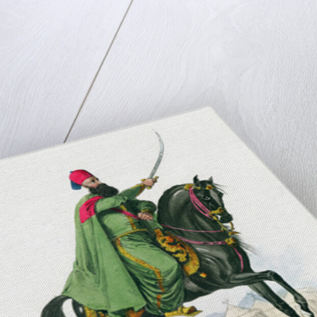 The Grand Vizier, 1829 by Eduard Gurk