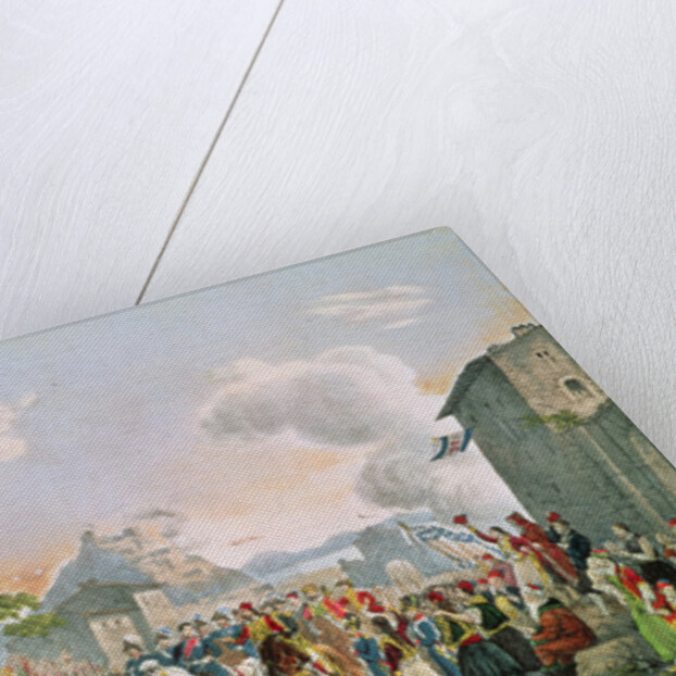 Entrance of Otto of Bavaria into Nauplia, 6th February 1833 by German School