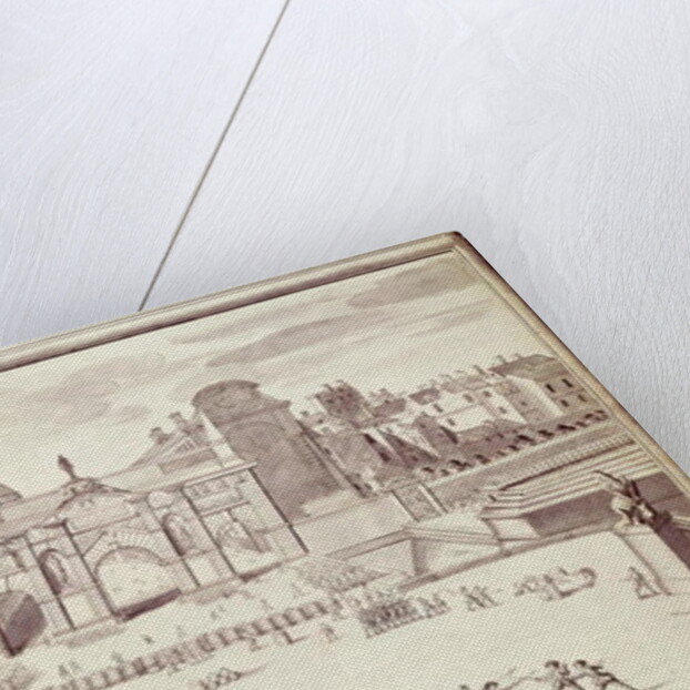 Barricades at Porte Sainte-Antoine, 26th August 1648 by French School