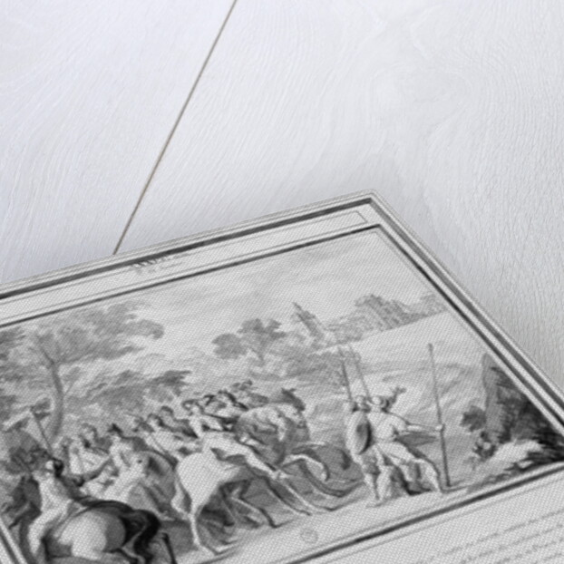 Louis II de Bourbon Prince of Conde with his Brother, Armand de Bourbon Prince of Conti and Henri II de Longueville Duke of Estouteville Riding to Vincennes by French School