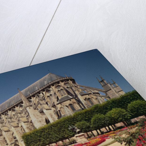 View of the nave of St. Etienne Cathedral, built 1200-60 by French School