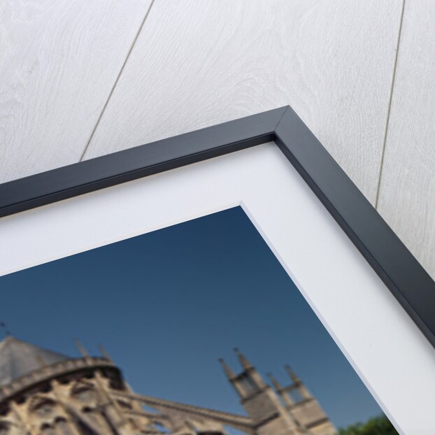 View of the nave of St. Etienne Cathedral, built 1200-60 by French School
