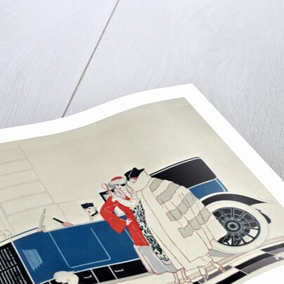 The New 6 Cylinder Renault, c.1920 by Rene Vincent