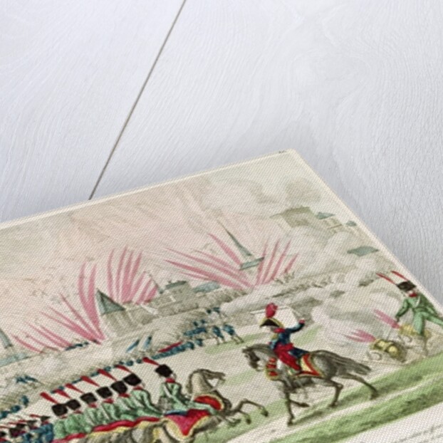 The Siege of Zaragoza by Jean Lannes Duke of Montebello, 27th February 1809 by French School