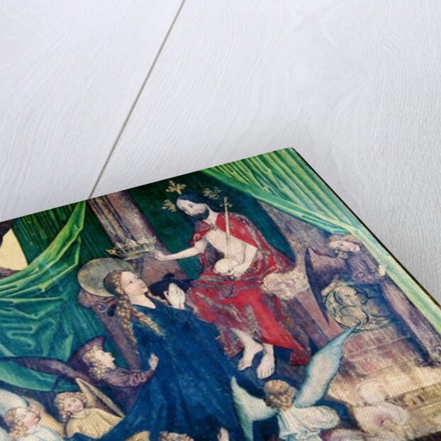 The Coronation of the Virgin by Martin Schongauer