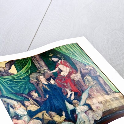 The Coronation of the Virgin by Martin Schongauer