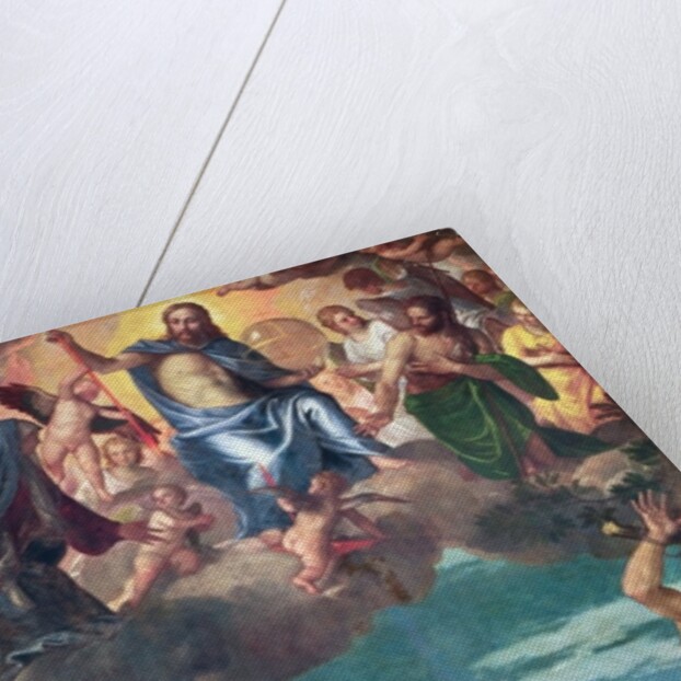 Christ Arresting the Plague with the Prayers of the Virgin, St. Rocco and St. Sebastian by (1528-88) Veronese