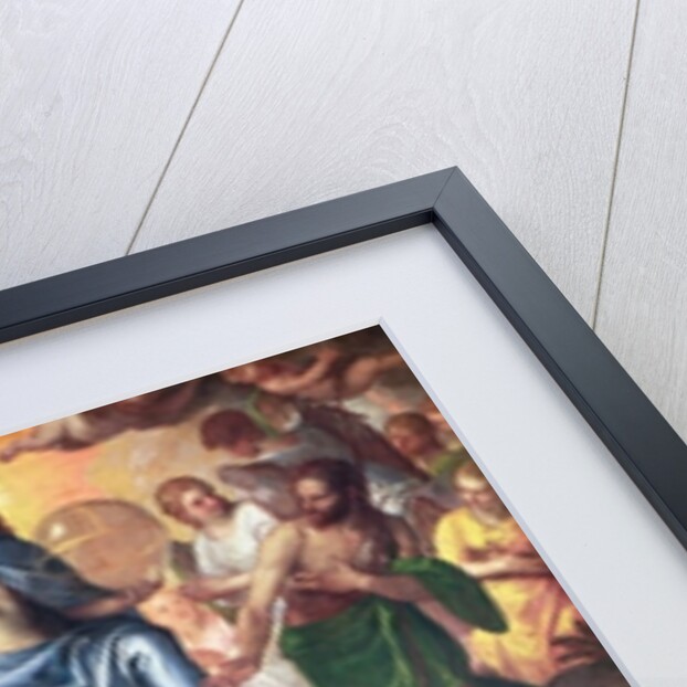 Christ Arresting the Plague with the Prayers of the Virgin, St. Rocco and St. Sebastian by (1528-88) Veronese