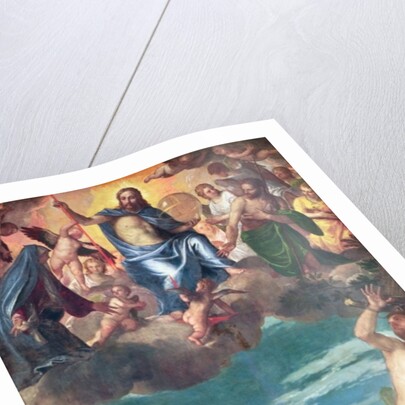 Christ Arresting the Plague with the Prayers of the Virgin, St. Rocco and St. Sebastian by (1528-88) Veronese