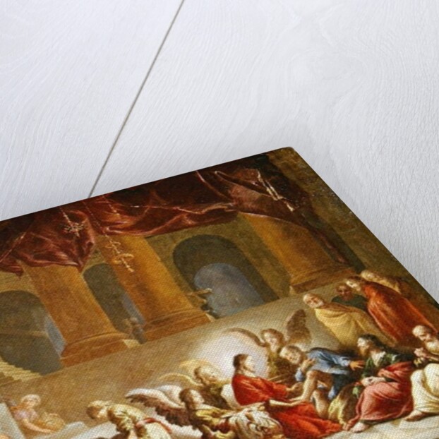 Jesus Washing the Disciples Feet by Claude Vignon