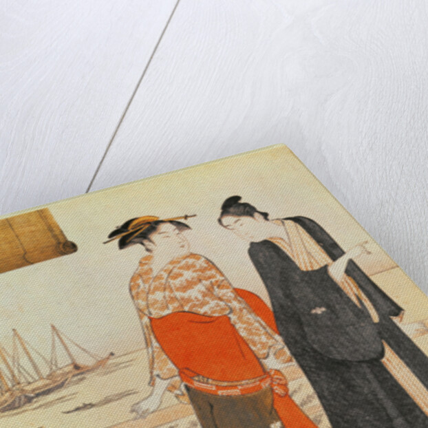 A Teahouse by the Water by Torii Kiyonaga